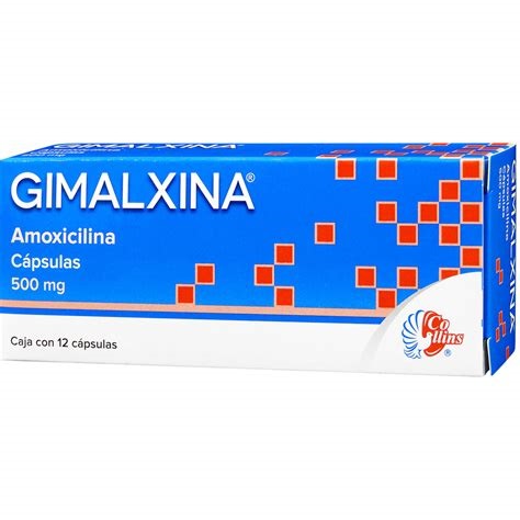 Amoxicilina Gimalxina 500Mg C/12 Caps