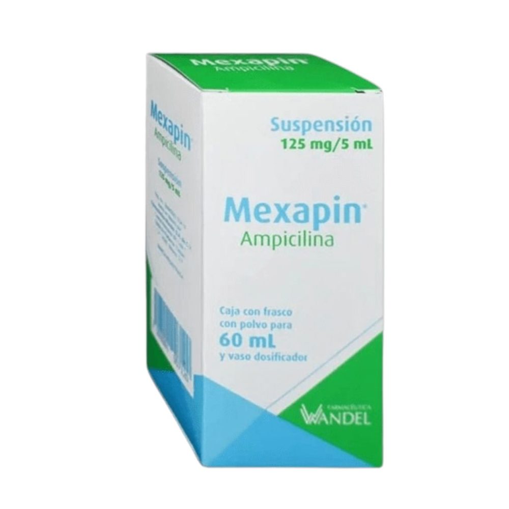 Ampicilina Mexapin 125Mg Susp 60Ml