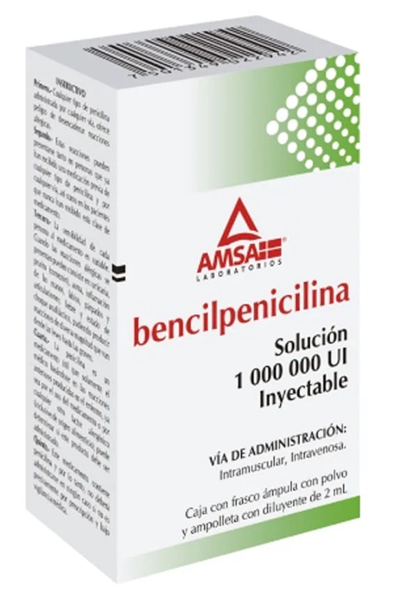 Bencilpenicilina 1000000Ui Amp 2Ml C/1