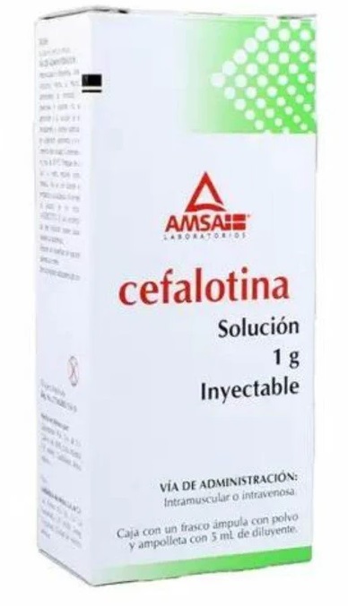 Cefalotina 1G Ampolleta (Amsa)