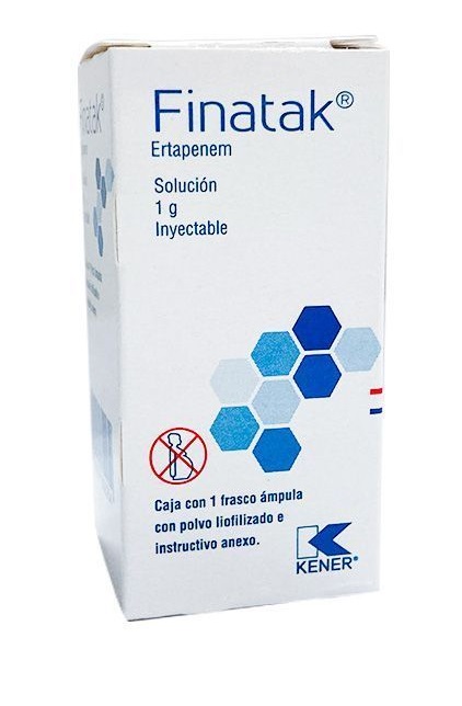 Finatak Ertapenem Sol 1G Amp