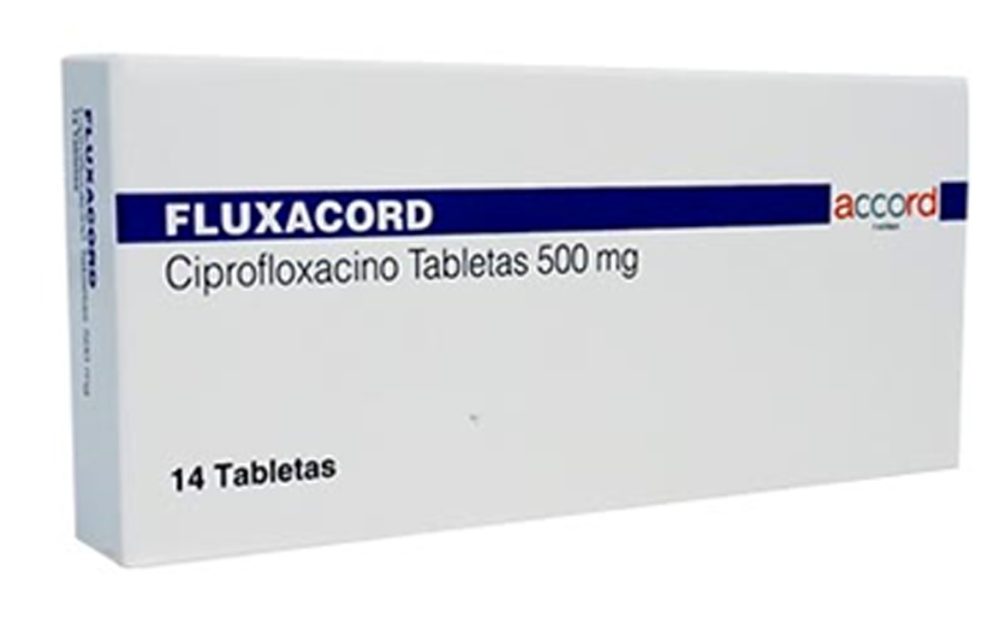 Fluxacord Ciprofloxacino 500Mg C/14Tab