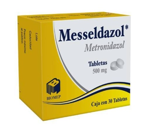 Messeldazol Metronidazol 500Mg C/30 Tabs