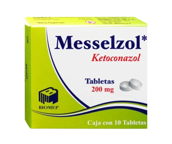 Messelzol Ketoconazol 200Mg C/10 Tab