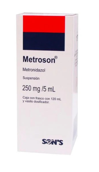 Metronidazol Metroson 250Mg/5Ml Susp 120Ml