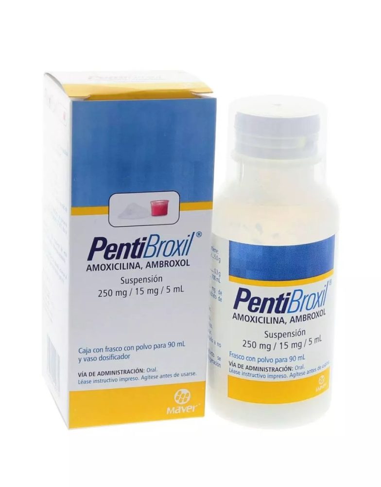 Pentibroxil Ambroxol/Amoxi 250Mg 90Ml