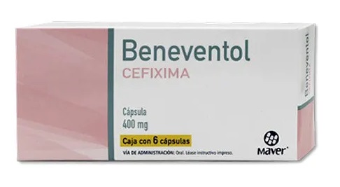 Cefixima Beneventol 400Mg C/6 Caps