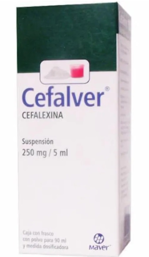 Cefalexina Cefalver 250Mg Susp 90Ml A*