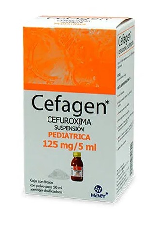 Cefuroxima Cefagen 125Mg/5Ml Susp