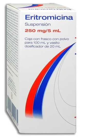 Eritromicina 250Mg Susp 100Ml (Neolphar)