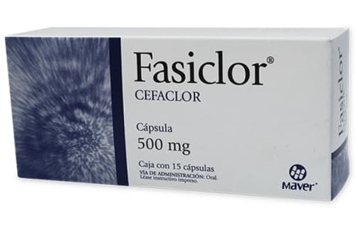 Cefaclor Fasiclor 500Mg C/15 Caps