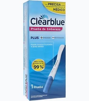 CLEARBLUE PLUS PRUEBA DE EMBARZO