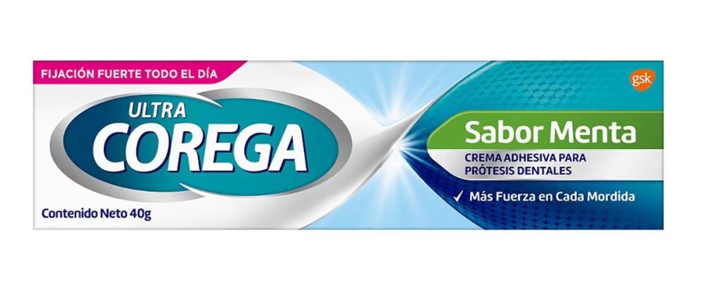 COREGA ULTRA CREMA ADHESIVA MENTA 40G