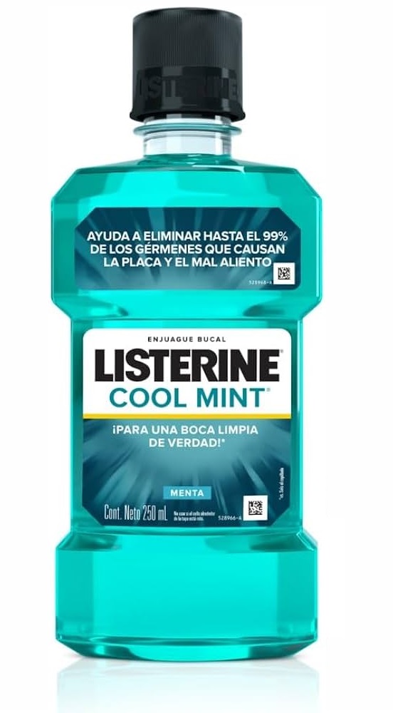 LISTERINE ENJUAGUE XTREME MENTA 250ML