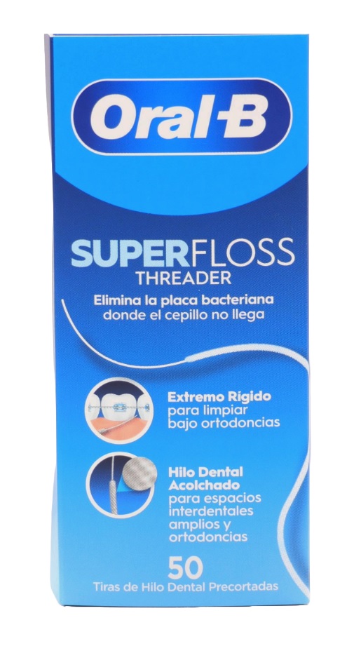 ORAL B HILO DENTAL SUPERFLOSS CON 50